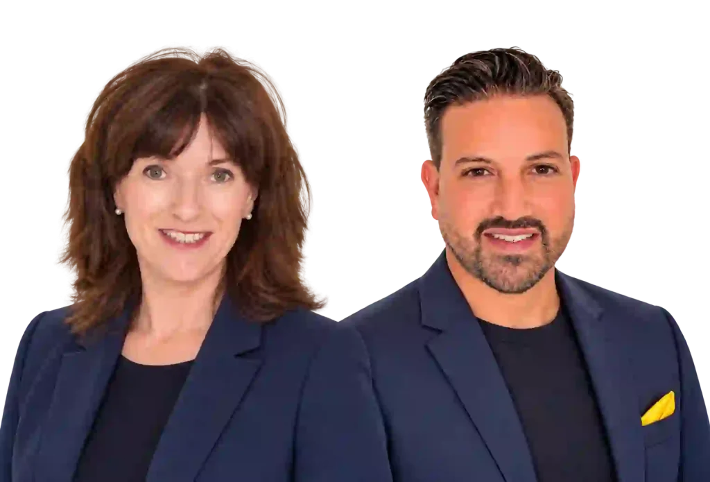 Andrea Daniele Picardi von Picline und Sandra Jauslin, externe Partnerin, Social Media Workshop in Zug